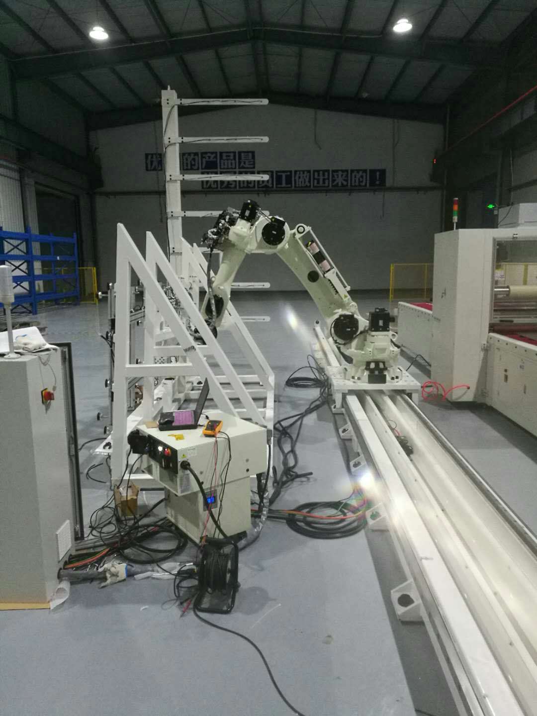 库比克 机器人地轨 第七轴 焊接机器人行走轴 工作滑台